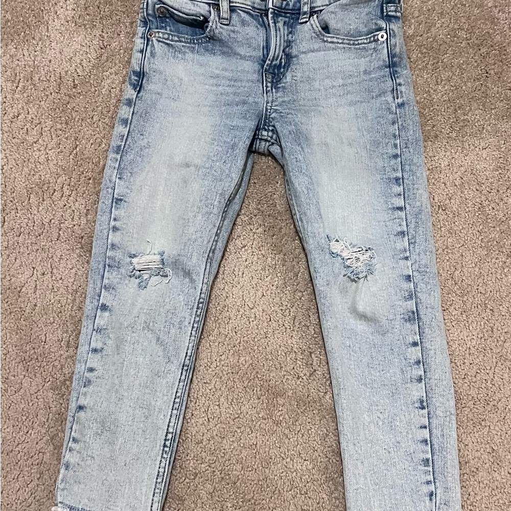 GAP Kids Light Blue Distressed Jeans